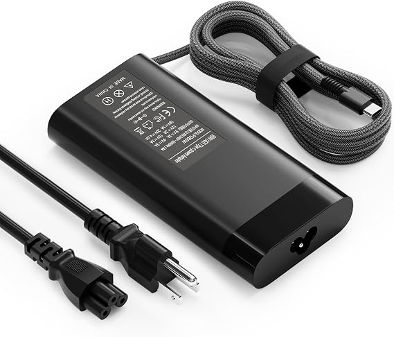 90W USB C Laptop Charger Compatible with HP Spectre x360 Power Adapter