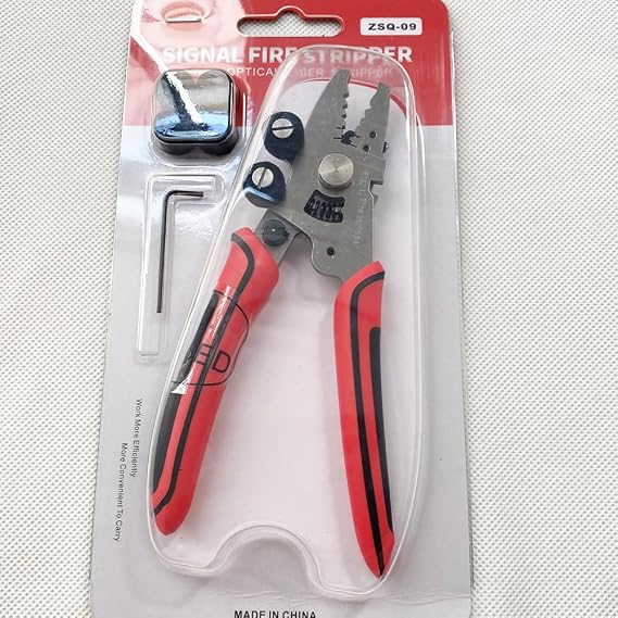 New 9-in-1 fiber stripping machine fiber Miller cutting pliers ZSQ-09 1PCS