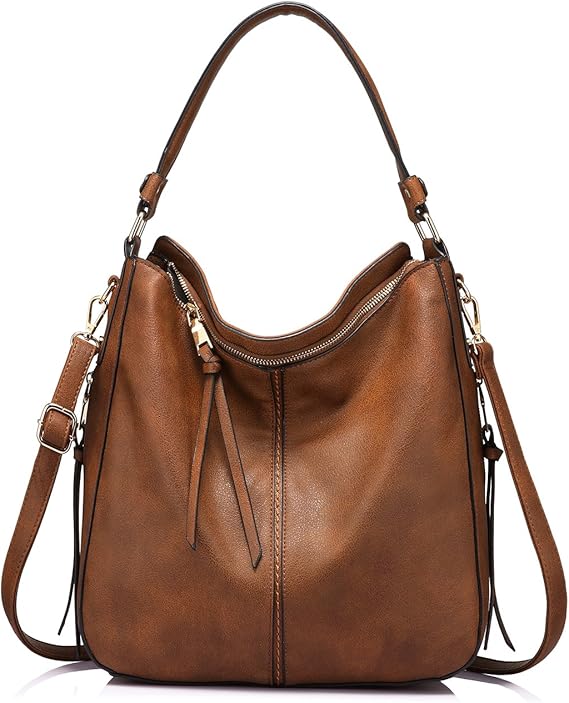 Hobo Crossbody Bag for Women, Designer Shoulder Purse Handbags