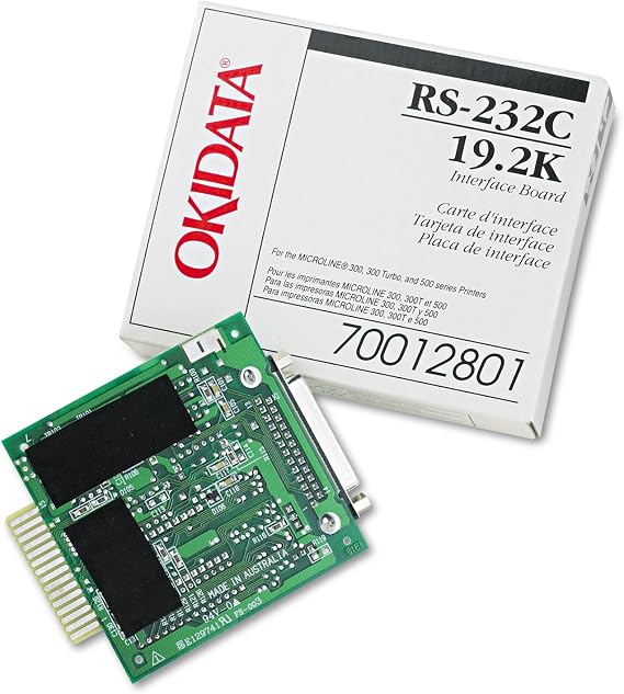 Okidata RS232C SupeSpeed Iteface fo Ml Seies Seial