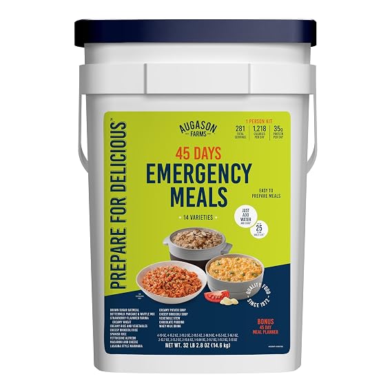 Augason Farms One Person 45 Day 281 Servings