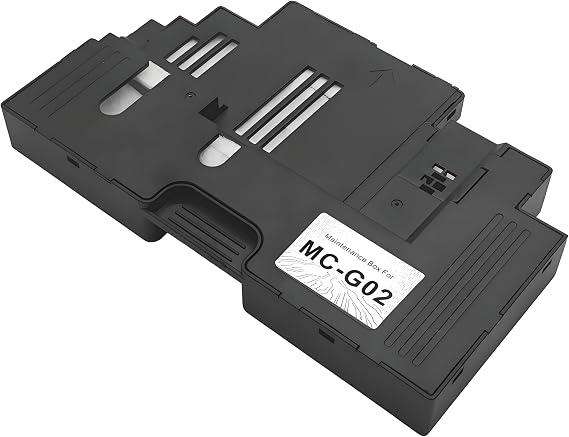 MC-G02 Maintenance Cartridge Tank MCG02 Waste Ink Collection Box Replacement for Canon PIXMA G2160 G3160 G1220 G2260 G3260 G3360 G1420 G2420 G620 Printers