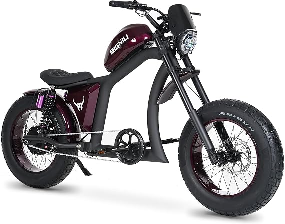 BIGNIU BG-X Electric Bike for Adults 1500W Brushless Motor with 48V/31.5Ah Battery, 34+ MPH Up to 40 Miles Range 20" *5" Fat TireFront/Rear Turn Signal, Dual Suspension