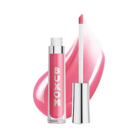 Buxom Full-On Plumping Lip Polish, Tinted Lip Plumper Gloss, Plumping Peptides & Vitamin E, High Shine Lip Gloss, Nourishes, Moisturizes & Softens Lips, Vegan