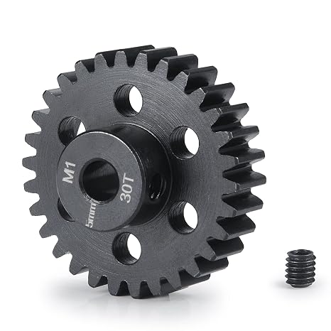 M1 Motor Steel Gear 30T for 1/10 1/8 1/7 RC Car Trucks Buggy
