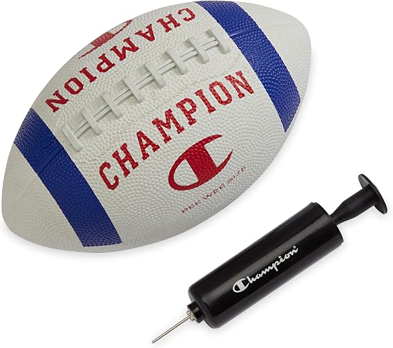 Champion Blitz Football, All-Weather (Pee Wee, Surf The Web/Tango Red)