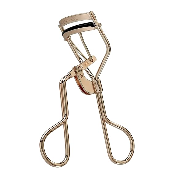 Tweezerman Curl 38 Rose Gold Lash Curler, Eyelash Curler for Almond Shaped Eyes or Deep Set Eyes