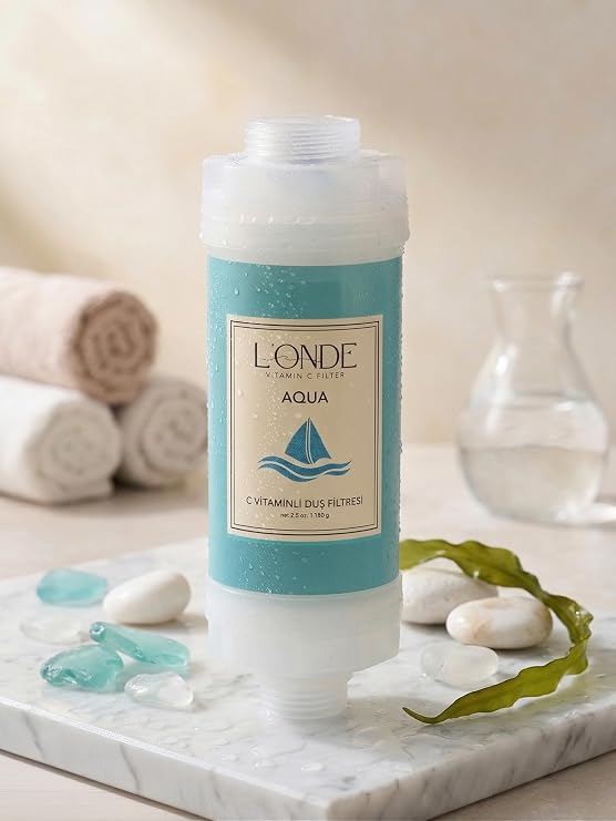 L'ONDE Vitamin C Shower Filter Aqua