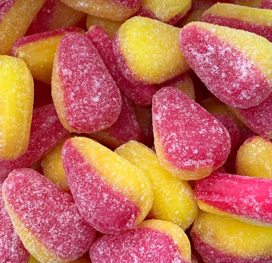Pear Drops │ 1 Kilo Bulk Bag │ 1KG │ Assorted Sweet Pick and Mix for Parties, Gifts, and Sharing.