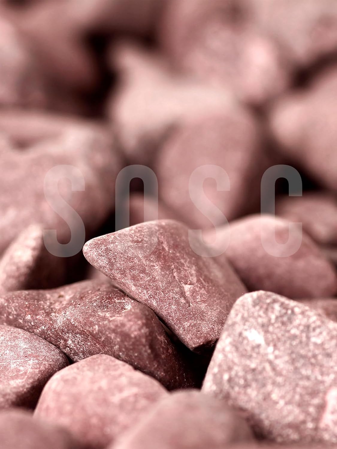 Claret Red Pebble Dolomite Stone Garden Ornament Aquarium Stone Stream Pebble Stone 2-3 Cm 1 Kg