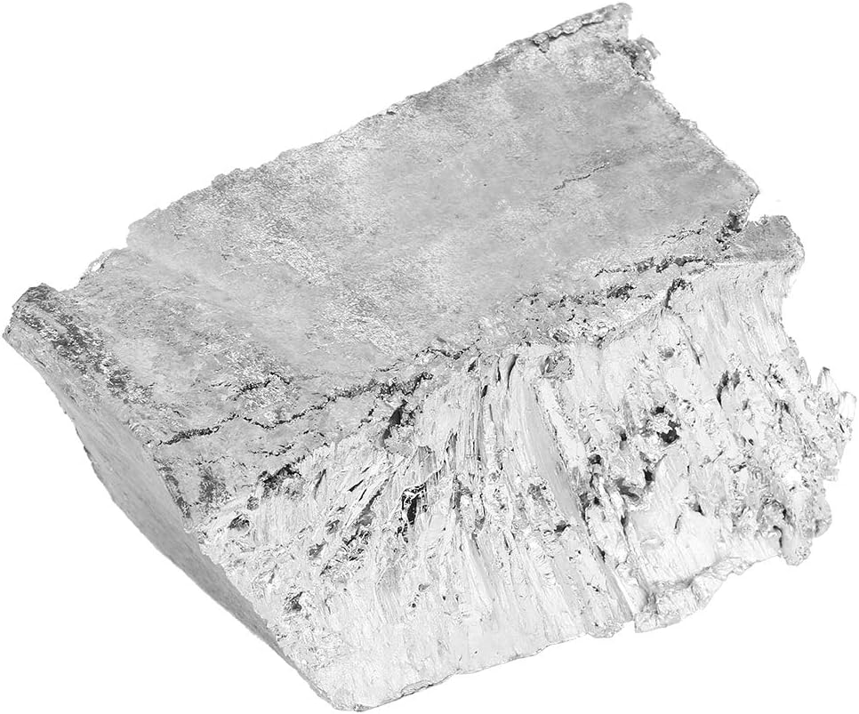 1Kg High Purity Zinc Metal 99.995% Zinc Zn Metal Lump Block Sample Ingot