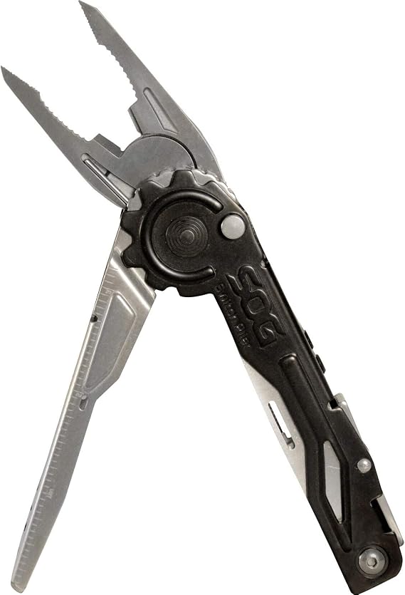 SOG Multitool Pliers - SwitchPlier Multi Tool | A simple, 12 tools including pliers, Wherever the day takes