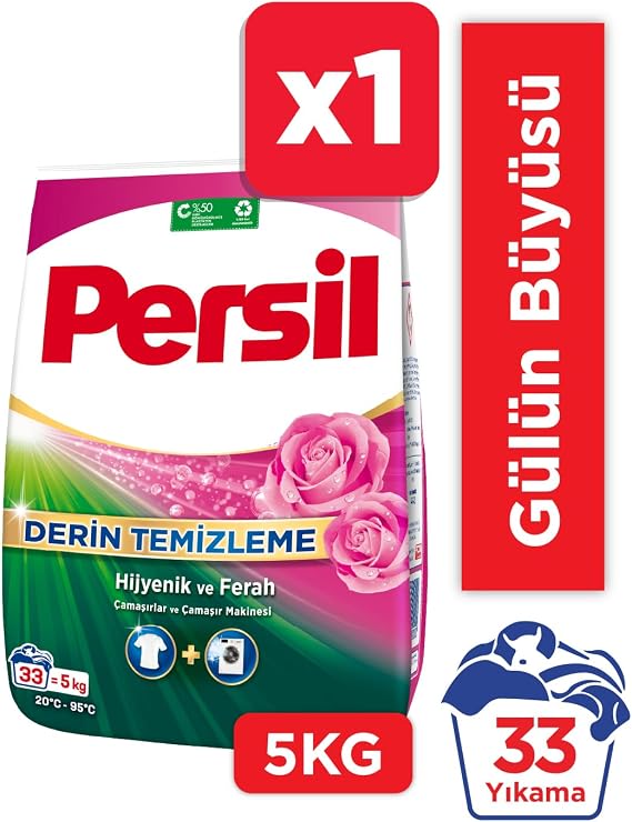 Persil Powder The Magic of the Rose 33 Washing 5 kg, The Magic of the Rose 5kg