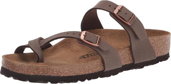 Birkenstock Women's Mayari Sandal,Mocha,EU Size 36 / Women's US Size 5-5.5