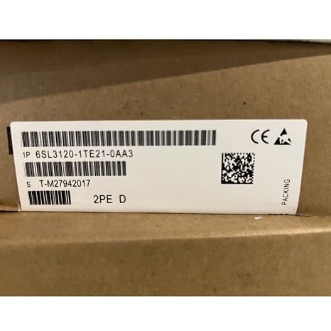 6SL3120-1TE21-0AA3 New and Sealed in Box 6SL31201TE210AA3