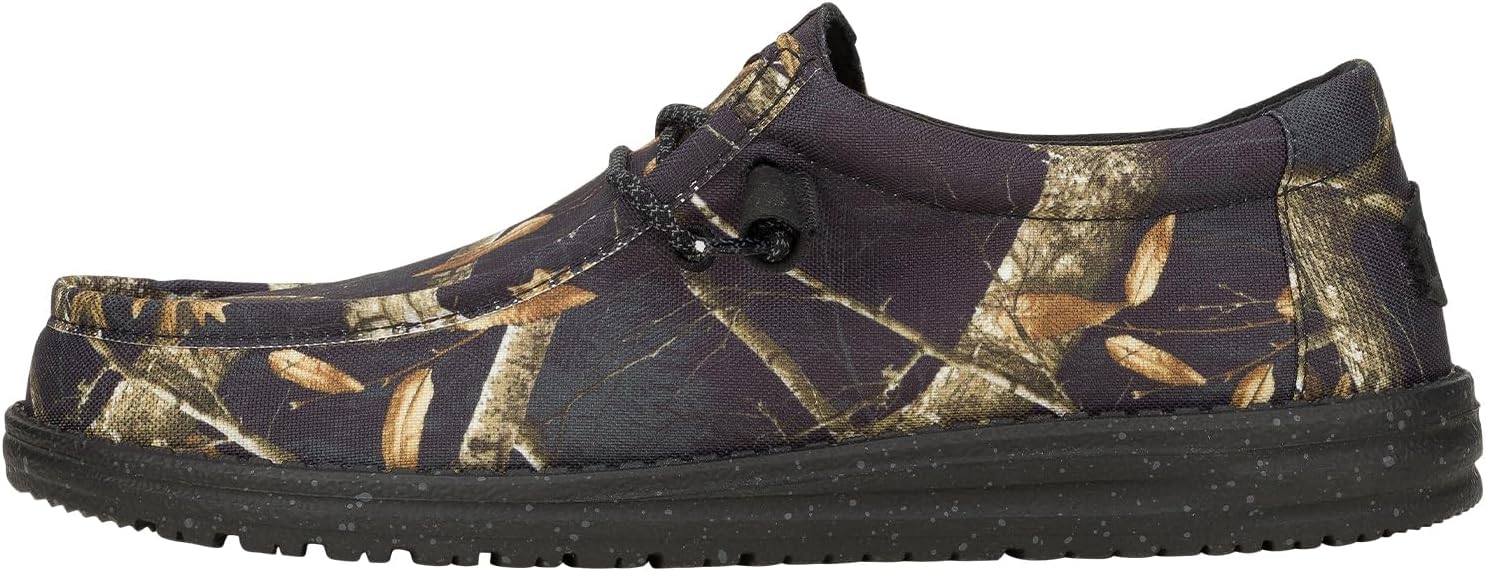 HEYDUDE Men's Wally Realtree Edge | Men's Shoes | Men Slip-on Loafers | Comfortable & Light-Weight