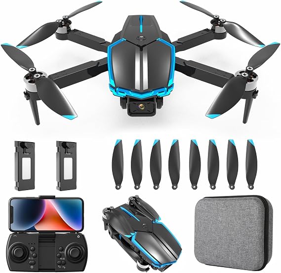 Drone with Camera 4K for Kids Adults, Brushless Motor RC Quadcopter for Beginner, 36 Mins Flight Time/One Key Start/Gesture Photography, Toys for Boys and Girls Birthday Gifts