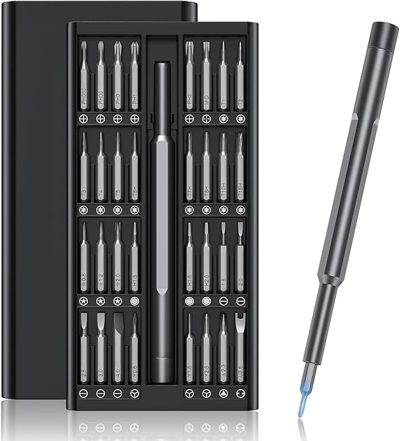 Tanson Precision Screwdriver Set,33-In-1 Mini Small Screwdriver Kit