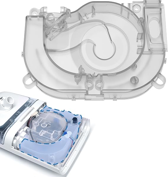 CPAP Filter Casing for Dream Station Without Foam, Empty Plastic Filter Chamber, No Need to Stop Using or Replace, Everness Supplies