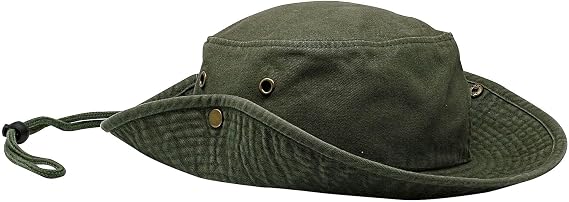 Aussie Sun Protection Hat with Adjustable Drawstring