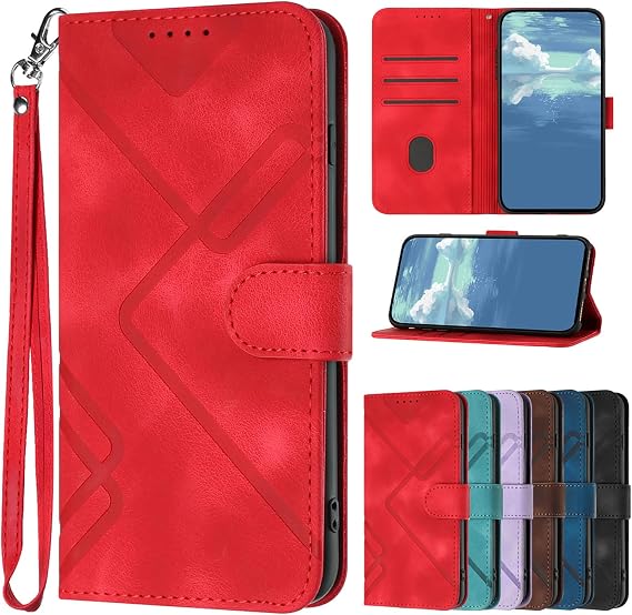 Compatible iPhone 14 Pro Max Case, Folio, iPhone 14 Pro Max Case, iPhone 14 Pro Max Cover, iPhone 14 Pro Max Wallet Case, iPhone 14 Pro Max Case with Strap, Shockproof, Full Protection