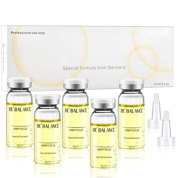 Hyaluronic Acid for Microneedling Concentrate Ampoules 5 Vials 0.35 Fl Oz | Serum for Anti Aging Restore Replenish Skin Intense Moisturizing Booster for Glowing Skin