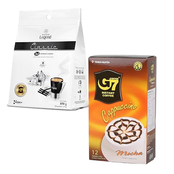 Bundle of Classic and Cappucino Mocha Instant Coffee