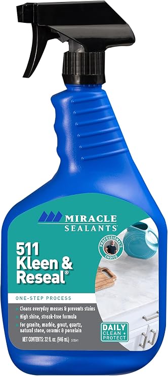 Miracle Sealants 511 Kleen & Reseal Clean & Seal Spray, 32oz