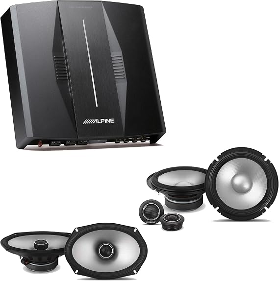 Alpine PXE-C80-88 OPTIM8 8-Channel DSP Amp S2-S65C & S2-S69 Bundle