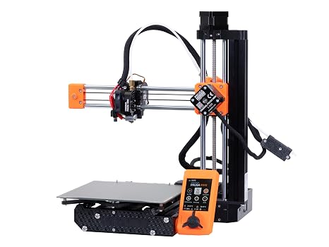 Original Prusa Mini+ Preassembled 3D Printer | Easy to Assemble | Filament Sensor Included | Removable Print Sheets | Filament Sample Included | Print Volume 18×18×18cm