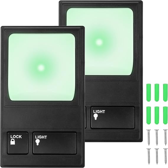 Multi-Function Control Panels for Liftmaster 41A5273-1 78LM Multi-Function Garage Door Opener Control Panel Replacement Wired Wall Keypad Button, 2-Pack