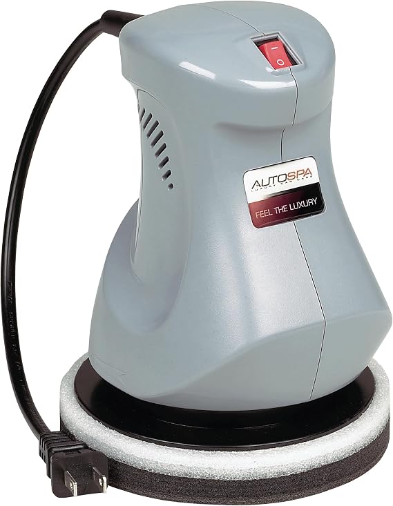 AutoSpa 94000AS Random Orbital 6" 120V Automotive Polisher with 2 Bonus Bonnets