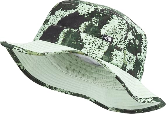 The North Face Kids Class V Brimmer Hat, M, Misty Sage Generative Camo Print/Misty Sage