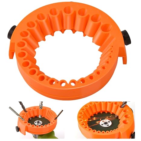 Drill Bit Sharpener, Drill Sharpener for Angle Grinder, Drill Grinder, Drill Sharpener, 2 to 13 mm Drill Bits for Grinding, 125 mm Grinder & Angle Grinder, Drill Sharpener Tool