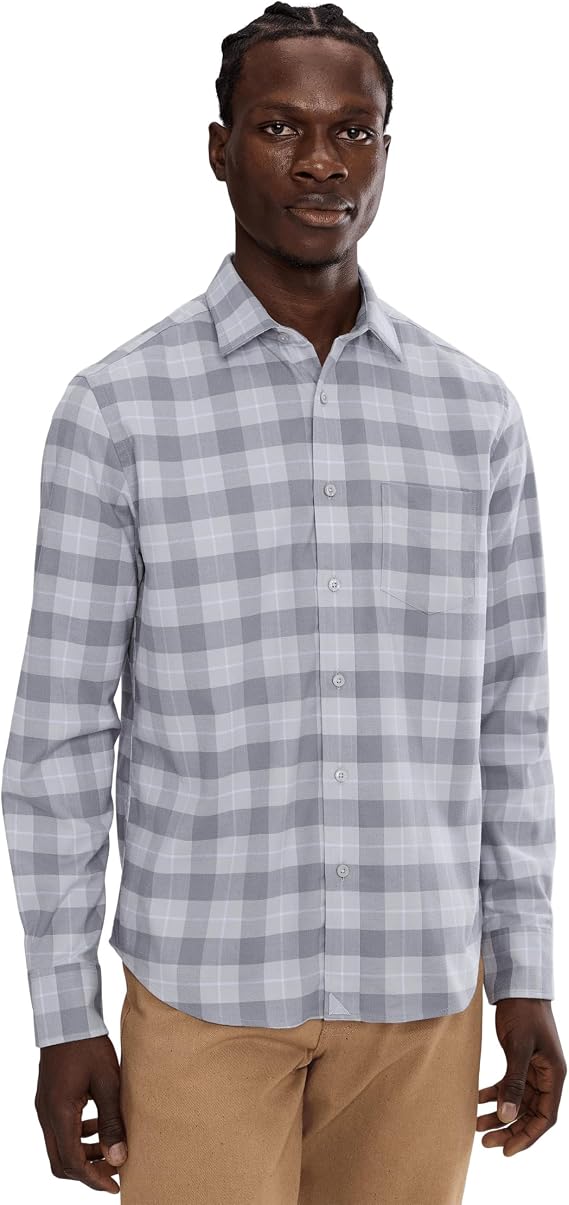 UNTUCKit Performance Flannel Brightlake Shirt