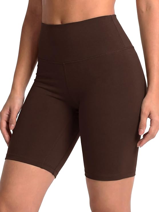 Conceited High Waisted Ultra Soft Leggings for Women - Full Length, Capri Length and Biker Shorts - Available in Plus Size