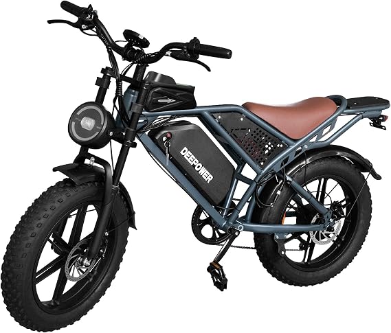 Electric Bike for Adults,1500W Peak Motor 30MPH 35-50 Miles Electric Dirt Bike,Dual Suspension Ebikes for Adults, 20" Fat Tire E Bike with 960Wh Battery,UL2849 Tested