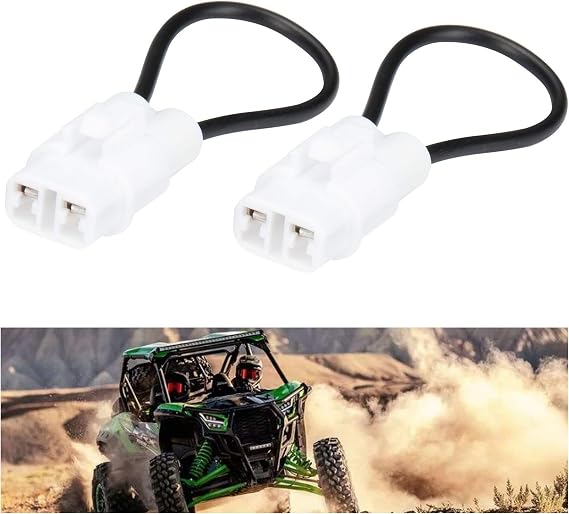 KIWI MASTER 2 Pcs Seat Belt Bypass for All Kawasaki Mule, 2017-2026 Kawasaki Teryx Krx 1000, 2017-2026 Yamaha YXZ 1000r Viking Wolverine Accessories Harness Over Ride By-Pass