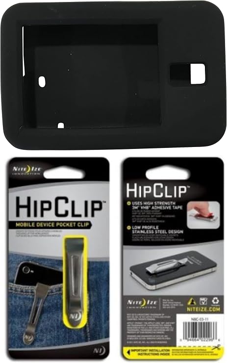 Silicone Case for Tandem Diabetes Pump, Custom-Designed Tslim Insulin Pump Case with Clip, Diabetic Supplies, Black