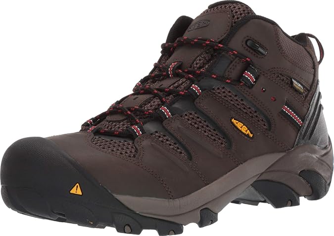 KEEN Utility Men's Lansing Mid Steel Toe Waterproof Work Boot