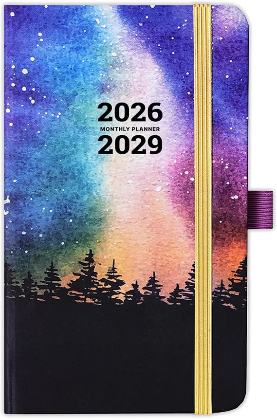 2026-2029 Pocket Planner/Calendar - July 2026 - June 2029, 3.8" x 6.3"