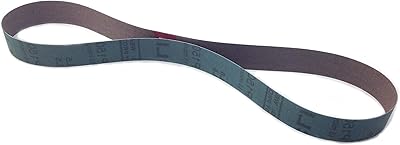 Sungold Abrasives 67824 Ceramic Aluminum Oxide 2000 Grit Film Sanding Belts 6 Pack, 2X42,