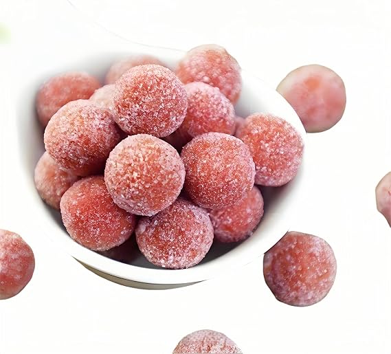 MKSDDF-250g Haw Flakes Hawthorn Cake Classic Chinese Snack Candied Fruit Dried Fruit Sweet and Sour Pastry-suitable for The Elderly and Children (Hawthorn balls*250g)