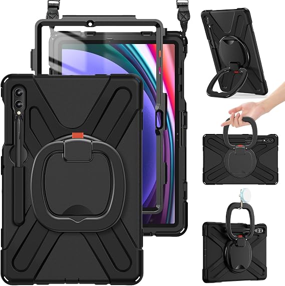 BRAECN Case for Samsung Galaxy Tab S10+ Plus/S9 FE+/S9+/S8+/S7 FE/S7+ 12.4"