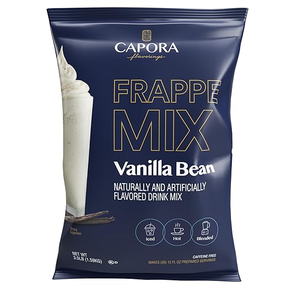 Capora 3.5 lb. Vanilla Bean Frappe Mix
