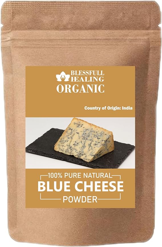 Blessfull Healing Organic Blue Cheese Powder 100% Pure Natural 100 Gram / 3.52 oz