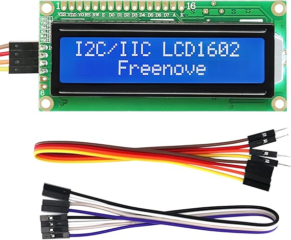 Freenove I2C IIC LCD 1602 Display Serial 16x2 Screen New Type