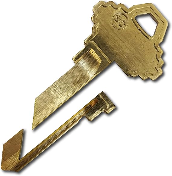 SUMMIT DOORWARE Lockout Key for Schlage Locks | SC Key for Door Lock Solution | Designed to Lock Door from Outside | Perfect for Professionals & Property Owners for Evictions & Emergencies