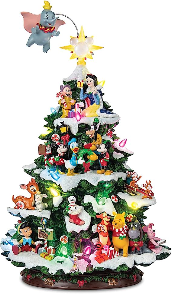 The Bradford Exchange Disney Magical Memories Musical Tabletop Christmas Tree