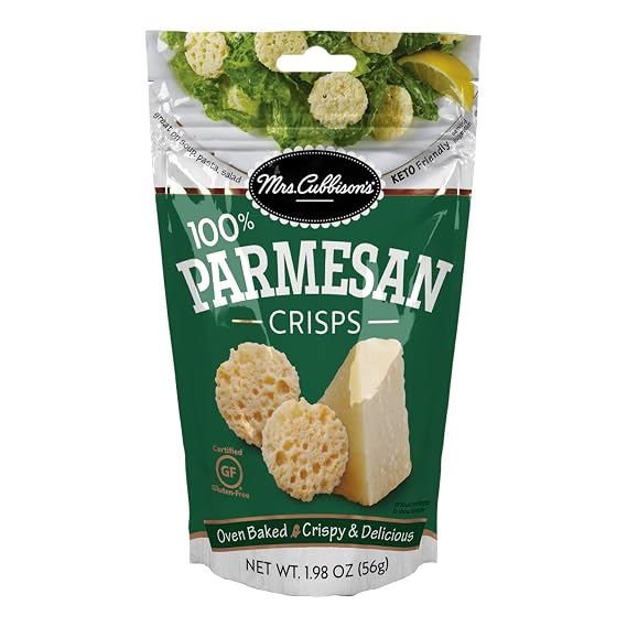 Mrs. Cubbison's Parmesan Cheese Crisps, 1.98 oz Resealable Bag